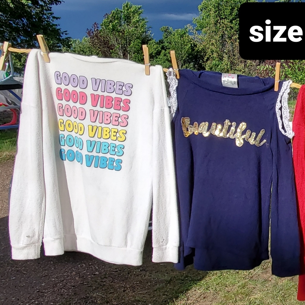 Girl's long sleeve tops